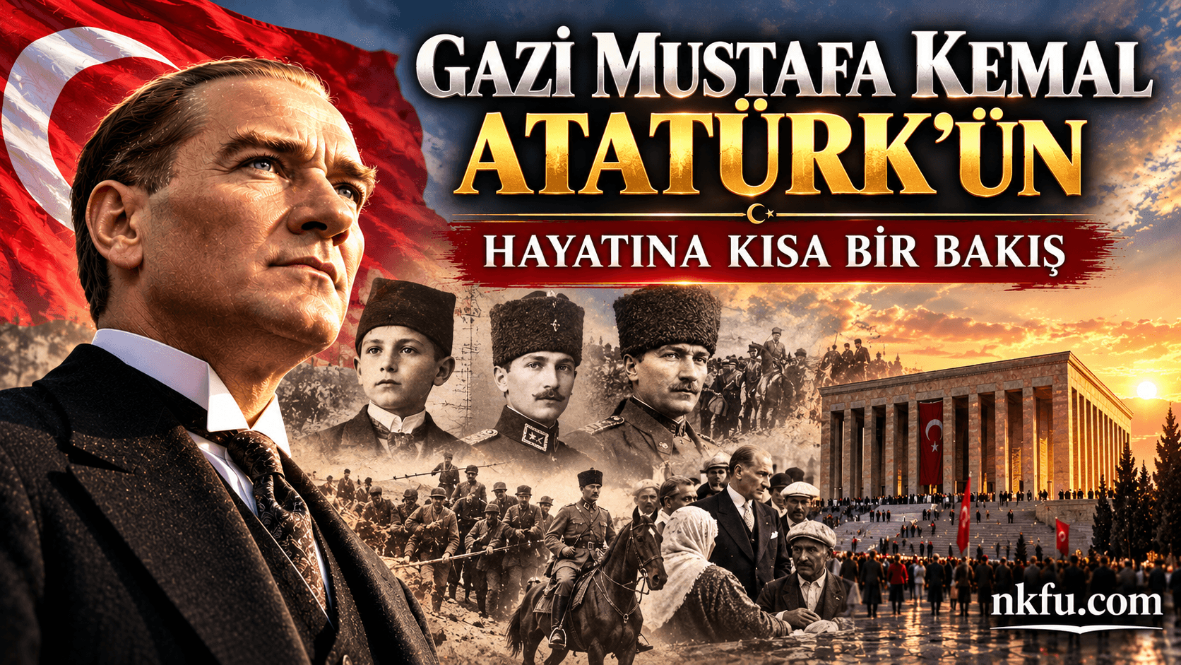 Gazi Mustafa Kemal Atatürk'ün Hayatına Kısa Bir Bakış