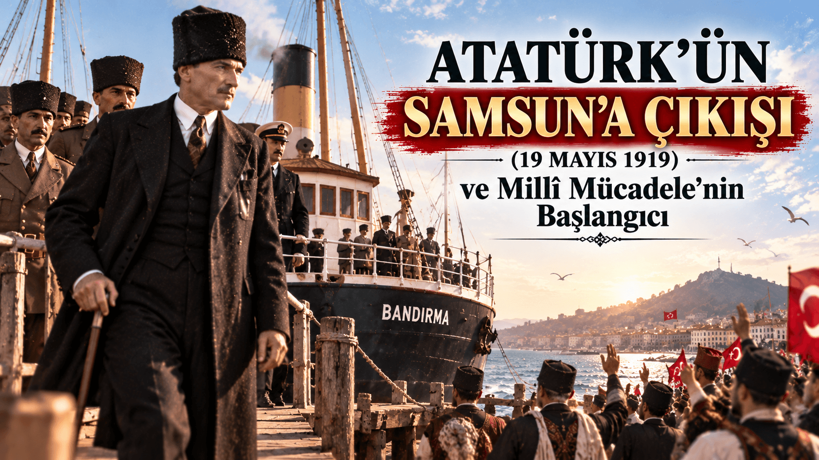 Atatürk’ün Samsun’a Çıkışı (19 Mayıs 1919)