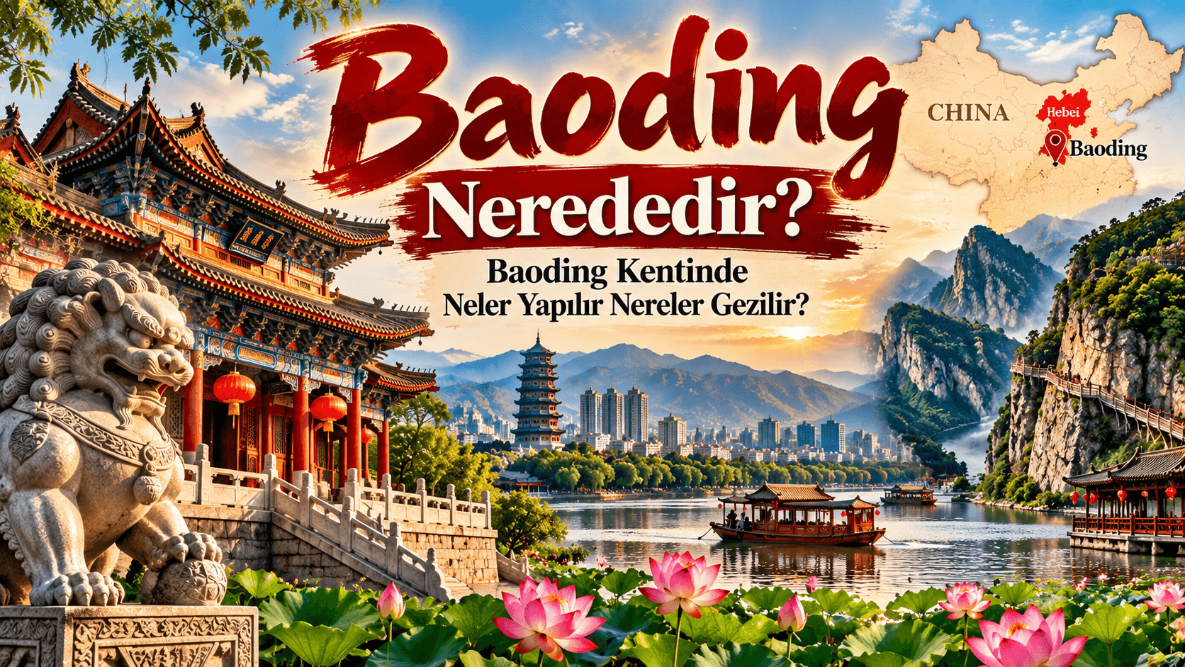 Baoding Nerededir? Baoding Kentinde Neler Yapılır Nereler Gezilir?