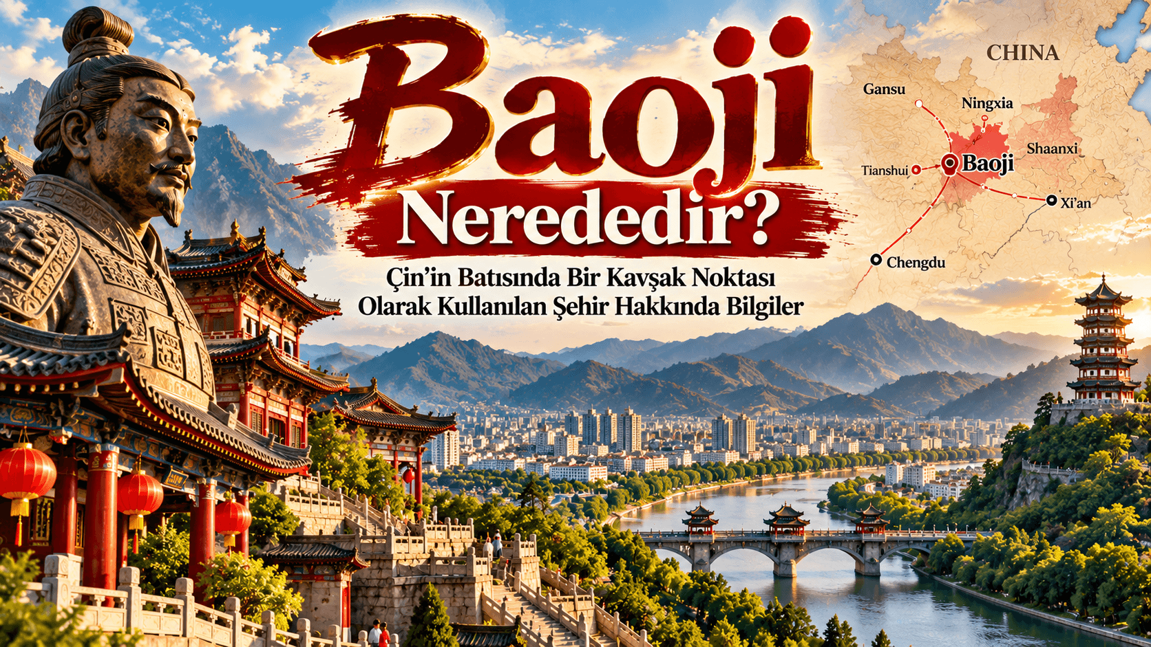 Baoji Nerededir? Çin'in Batısında Bir Kavşak Noktası Olarak Kullanılan Şehir Hakkında Bilgiler