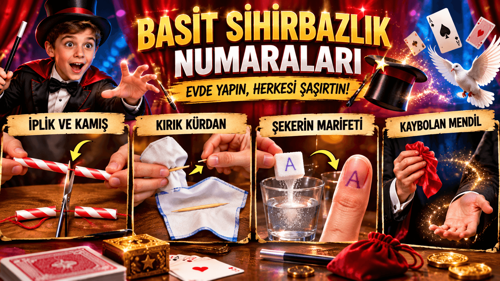 Basit Sihirbazlık Numaraları