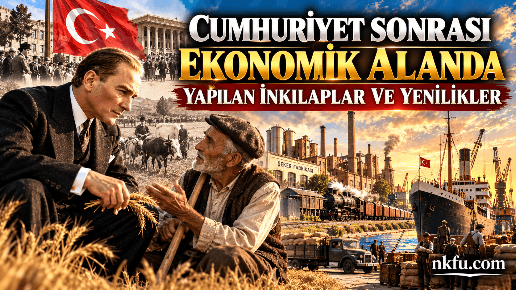 Cumhuriyet Döneminde Ekonomik Alanda Yapılan İnkılaplar ve Yenilikler
