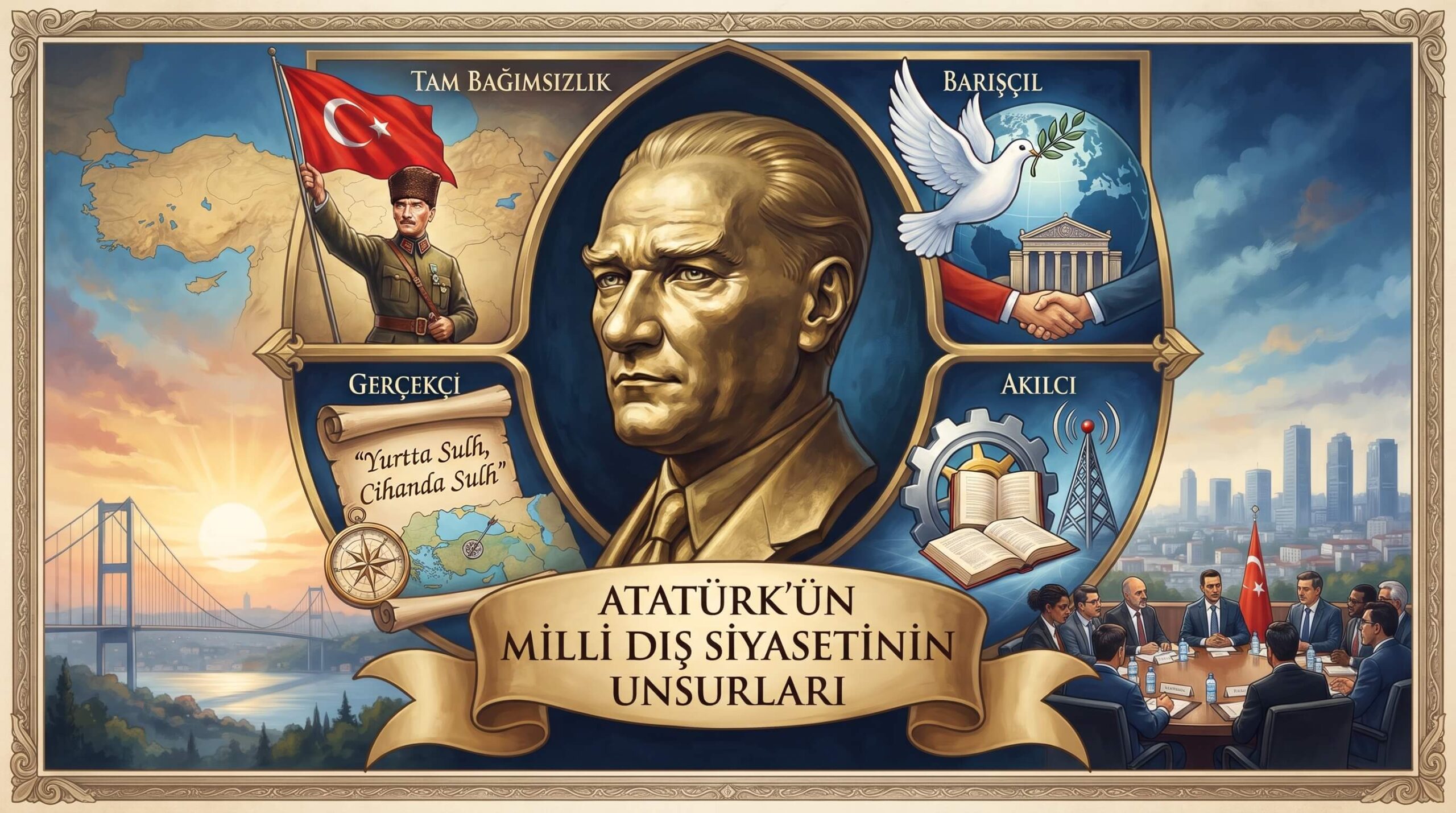 Atatürk'ün Milli Dış Siyasetinin Unsurları