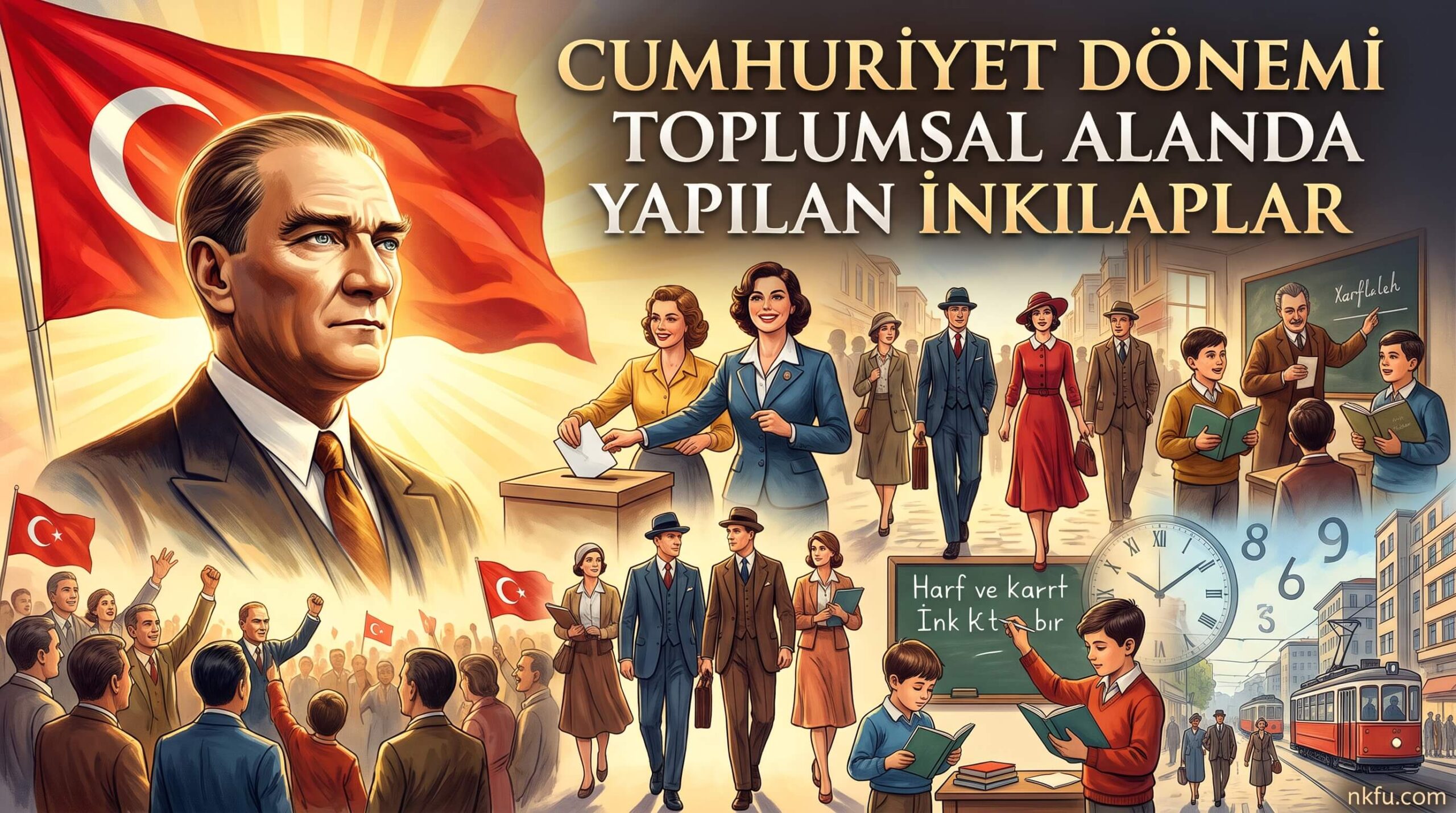 Cumhuriyet Dönemi Toplumsal Alanda Yapılan İnkılaplar