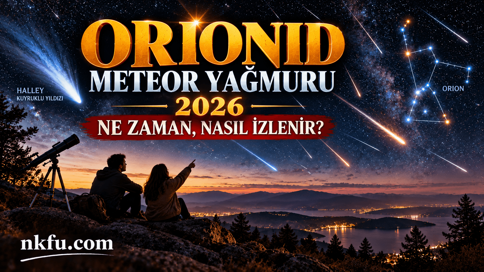 Orionid Meteor Yağmuru 2026