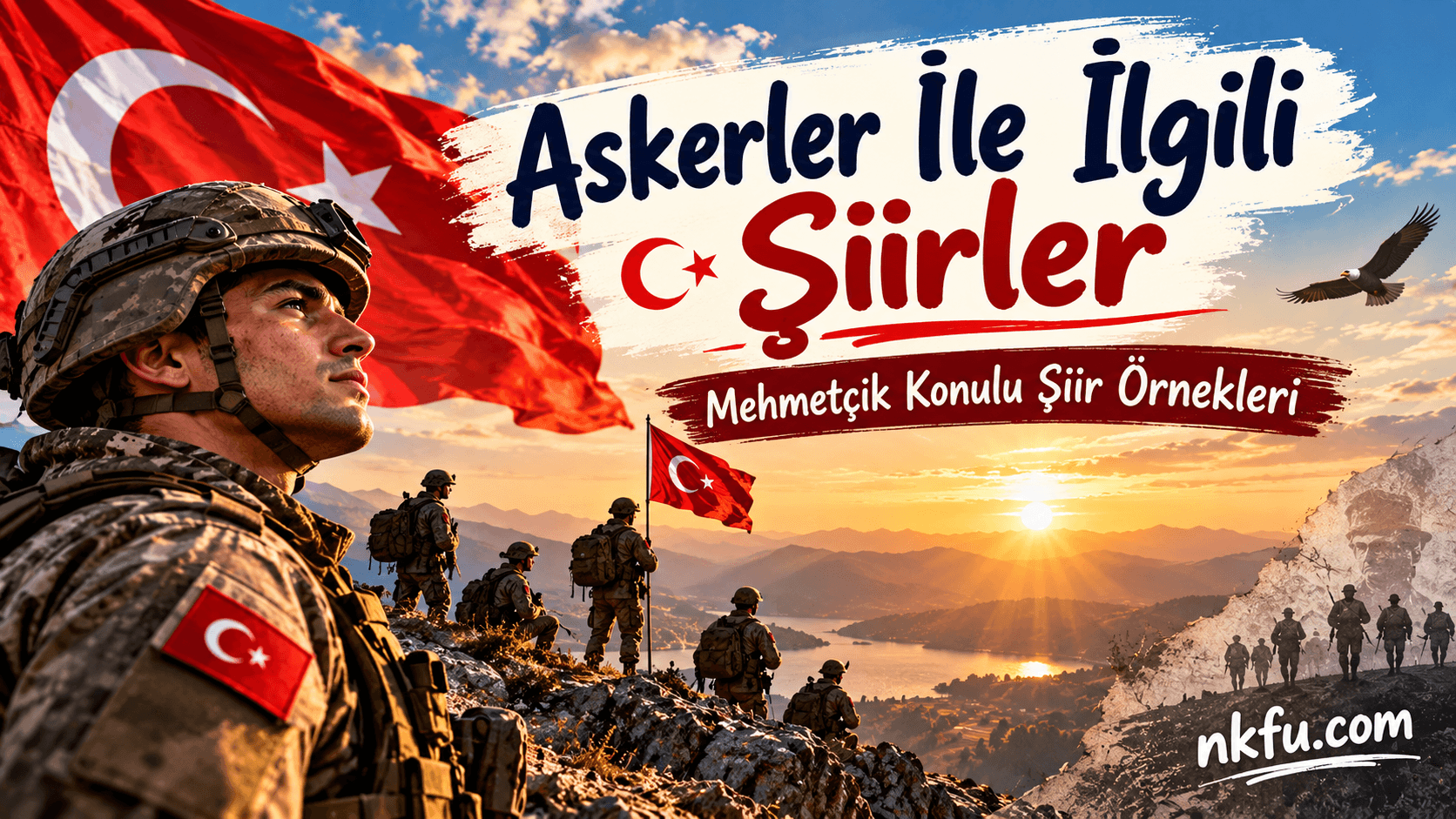 Askerler İle İlgili Şiirler, Mehmetçik Konulu Şiir Örnekleri