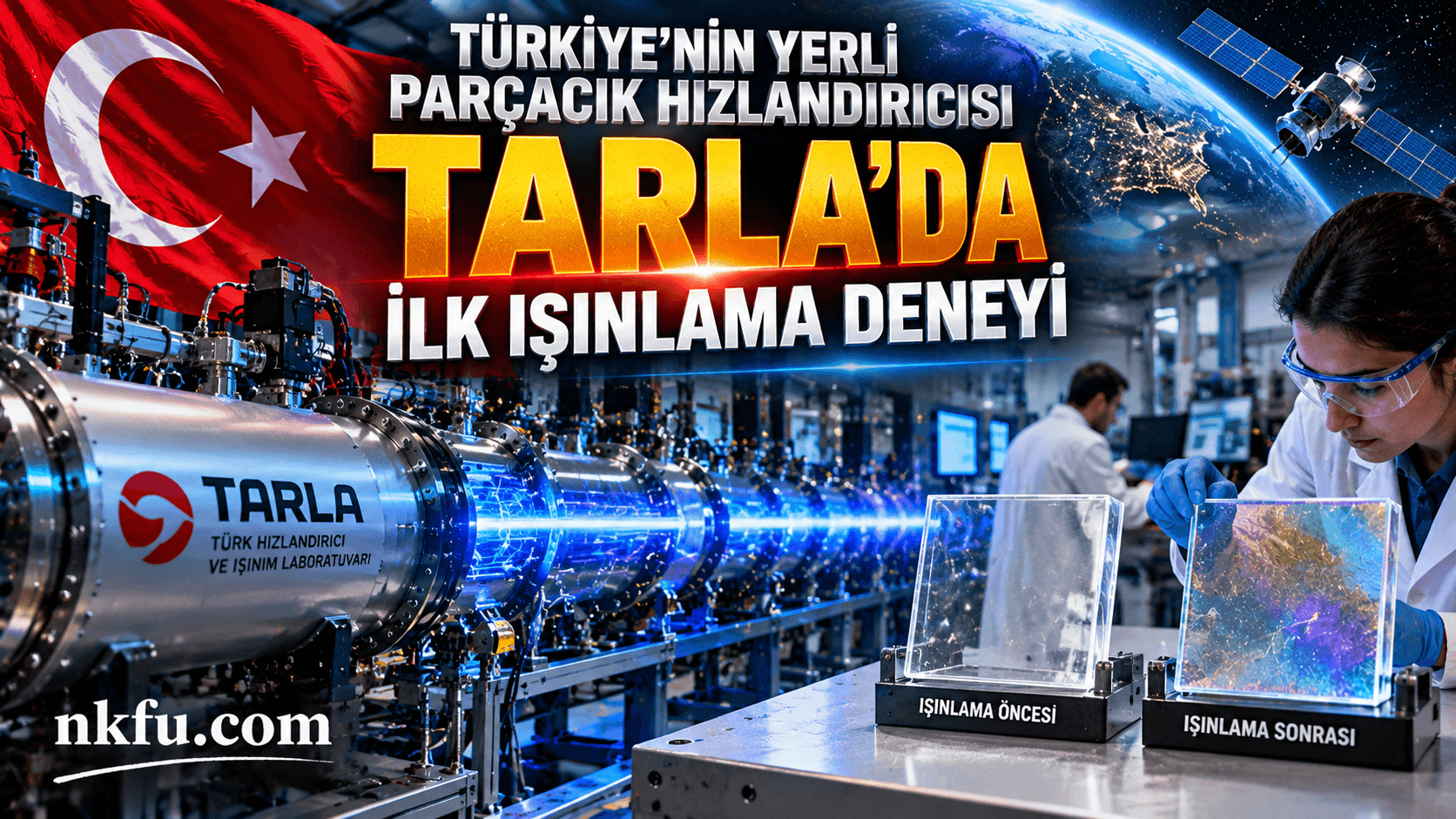 Türkiye'nin Yerli Parçacık Hızlandırıcısı TARLA