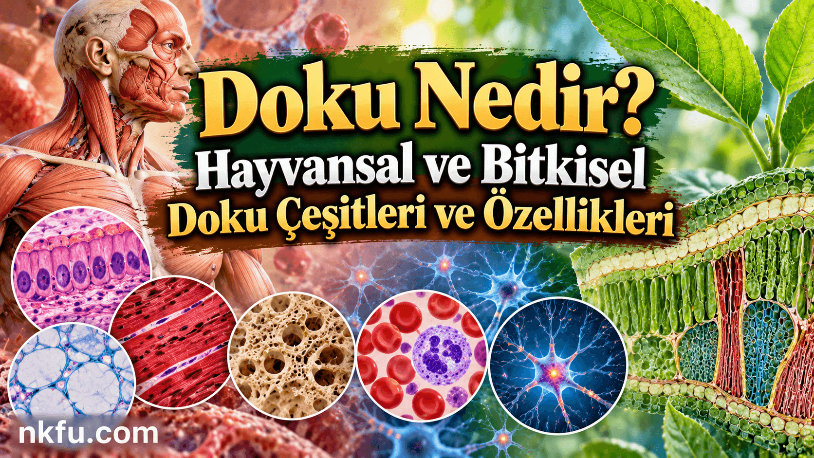 Doku Nedir? Hayvansal ve Bitkisel Doku Çeşitleri ve Özellikleri