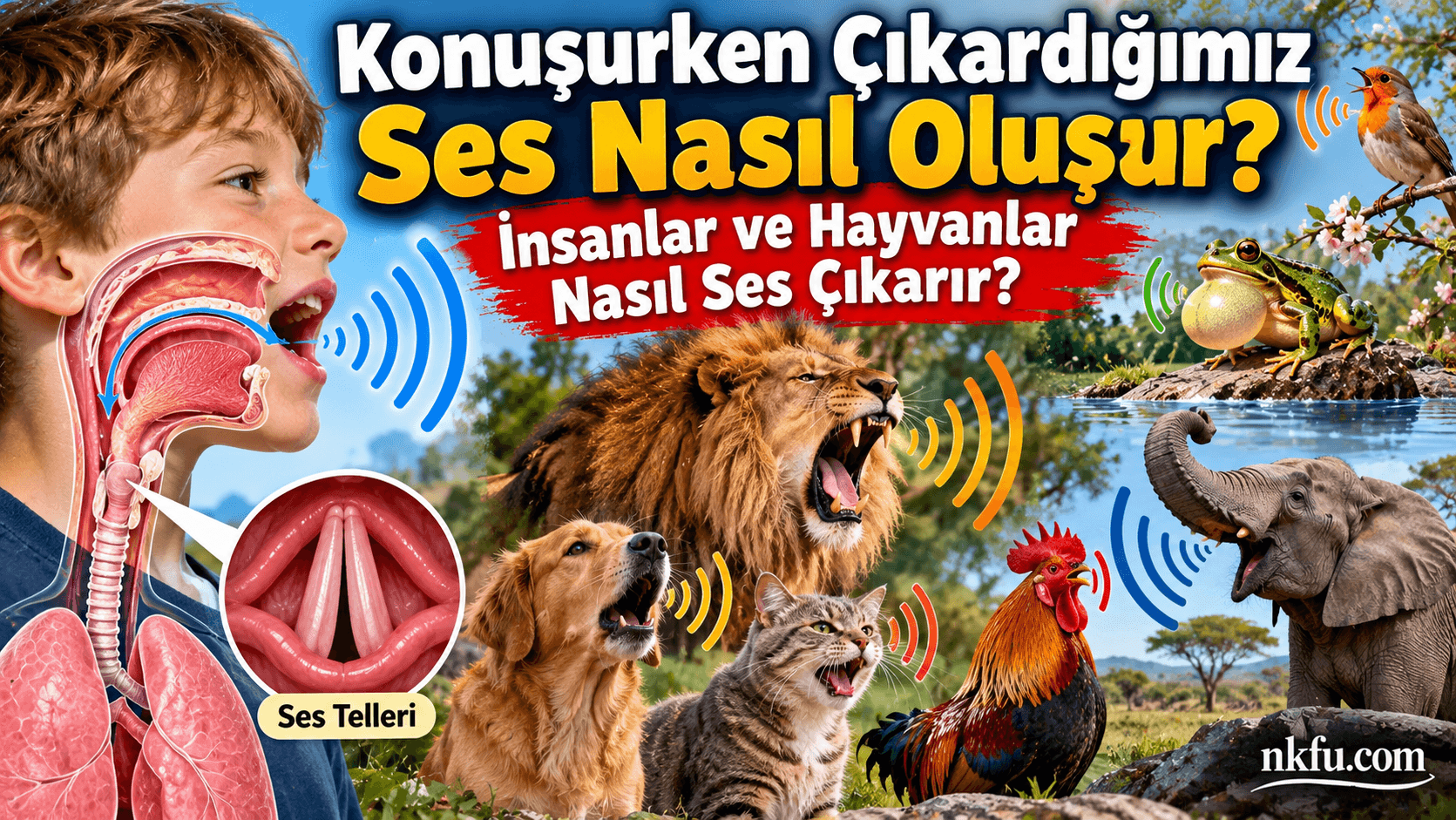 Konuşurken Çıkardığımız Ses Nasıl Oluşur
